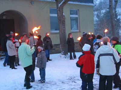 Vor dem Aufbruch