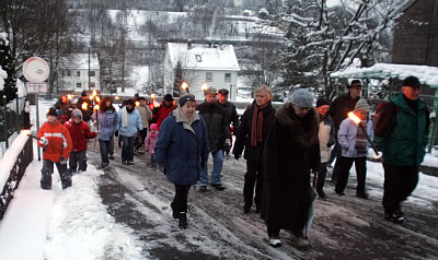 Fackelwanderung 2005
