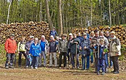 Haubergswanderung mit Förster